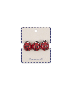 Konges Sløjd - spinka do włosów Ladybug