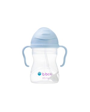 B.box - bidon dla dzieci - kubek niekapek ze słomką 240 ml Gelato Bubblegum