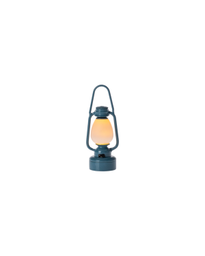 Maileg - lampa Vintage dla myszek Niebieska