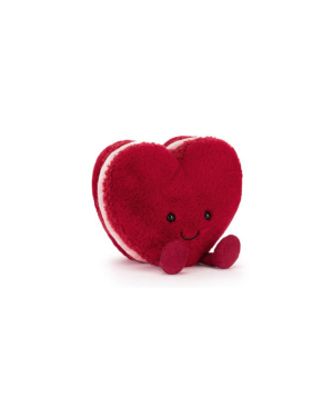 Jellycat - wesoły makaronik serce Arlette 13 cm