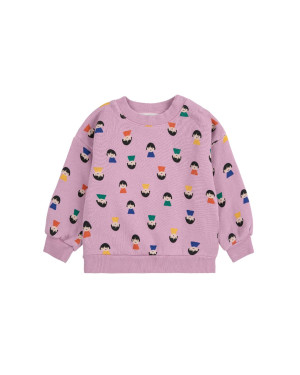 BOBO CHOSES - bluza niemowlęca Game Pawns All Over