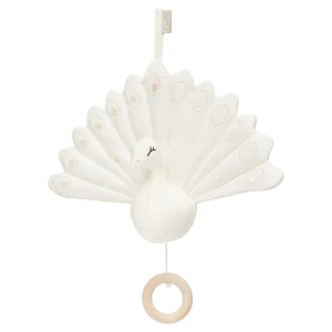 Cam Cam Copenhagen - zawieszka z pozytywką Peacock OCS Off-White