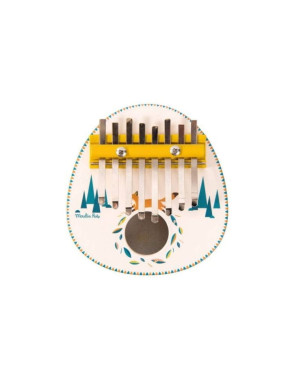 Moulin Roty - kalimba 14 x 13 cm "Podróże Olgi"