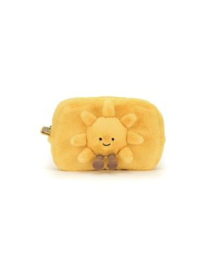 Jellycat - piórnik kosmetyczka Uśmiechnięte Słoneczko 19 cm