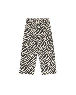 The New Society - spodnie Dakota Zebra Print