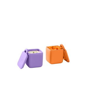 OMIE - OMIEDIP 2 szczelne pojemniczki Purple/Orange