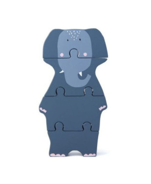 Trixie - drewniane puzzle zwierzęta Słoń