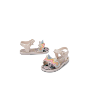 Mini Melissa - sandałki Mar Uni BB Metallic Beige