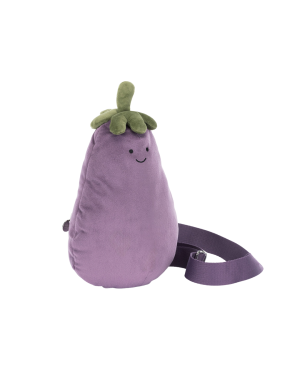 Jellycat - Torebka na Ramię Zabawny Bakłażan 28 cm