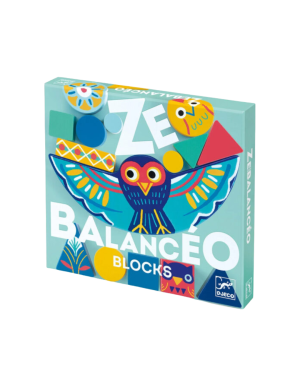 Djeco - drewniana zabawka balansująca sowa