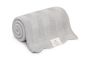 My Memi - bambusowy kocyk 80x100 fir Light Gray
