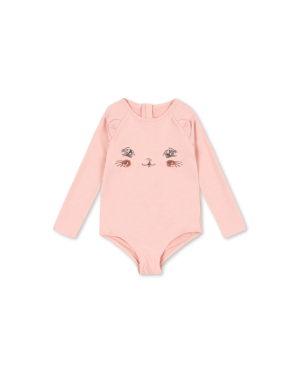 Konges Sløjd - kombinezon kąpielowy Kitty Powder Pink