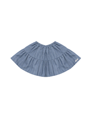 Donsje - spódniczka dziecięca Lazie Foggy Blue Striped