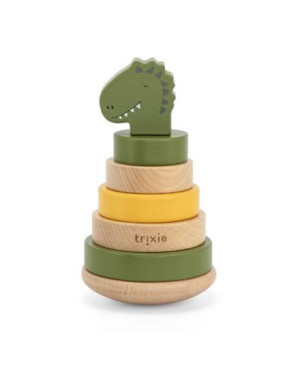 Trixie - drewniana piramida z podstawą Dinozaur