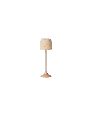 Maileg - miniaturowa lampa podłogowa Pudrowy