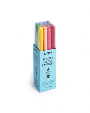 Omy - zmywalne flamastry 16 sztuk