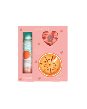 Inuwet - zestaw prezentowy do kąpieli Bubble Peach