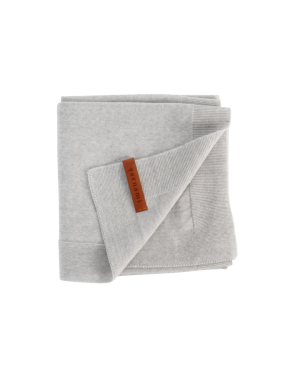 Amori amori - kocyk merino Cozy 85x85 Beżowo-szary