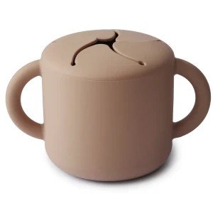 Mushie - kubek niewysypek na przekąski Natural