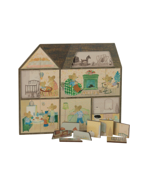 Maileg - puzzle Farmhouse z mysią dziurą