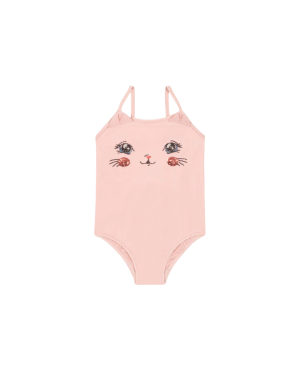 Konges Sløjd - strój kąpielowy jednoczęściowy Kitty Powder Pink