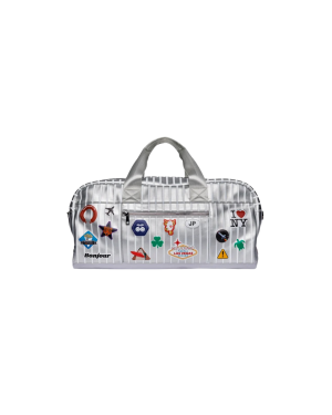 Jeune Premier - torba weekendowa Caroline Weekend Bag Jetsetter Silver