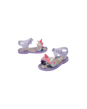 Mini Melissa - sandałki Mar Uni BB Glitter Lillac
