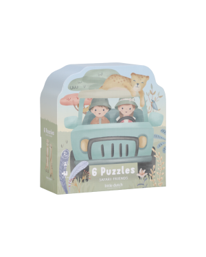 Little Dutch - puzzle XL Safari Friends FSC
