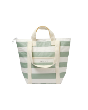 SUNNYLiFE - torba termiczna La Palma Sage Stripe