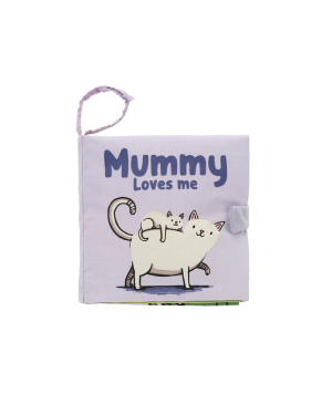 Książeczka sensoryczna Jellycat „Mummy Loves Me”
