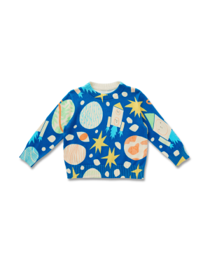Halcyon Nights - sweter bawełniany See You In Space