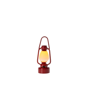Maileg - lampa Vintage dla myszek Czerwona