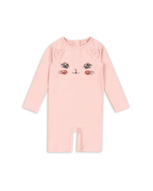 Konges Sløjd - kombinezon kąpielowy Kitty Powder Pink
