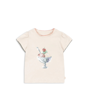 Konges Sløjd - t-shirt Famo Puff Buttercream