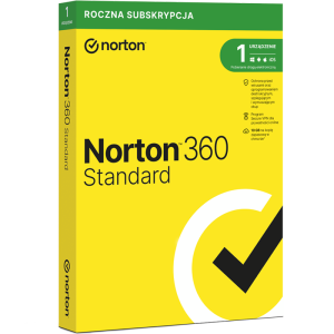 Norton 360 Standard (1 stanowisko, 12 miesięcy)
