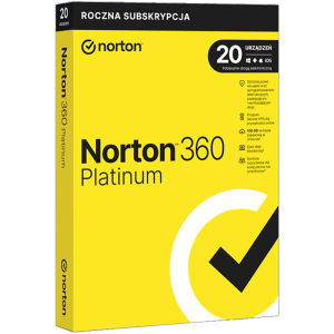Norton 360 Platinum (20 stanowisk, 12 miesięcy)