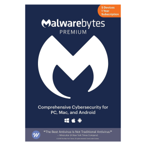 Malwarebytes Standard (5 urządzeń, 12 miesięcy)
