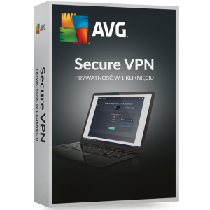 AVG Secure VPN (10 stanowisk, 12 miesięcy)