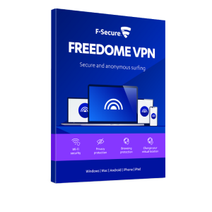 F-Secure FREEDOME VPN (3 stanowiska, 12 miesięcy)