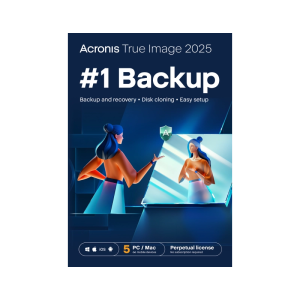 Acronis True Image Essentials (5 stanowisk, 12 miesięcy)