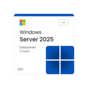 Microsoft Windows Server 2025 Datacenter (2 Core) - CSP - EDU