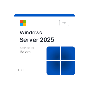 Microsoft Windows Server 2025 Standard (16 Core) - CSP - EDU