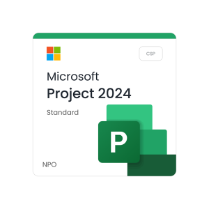Microsoft Project 2024 Standard - CSP - Non profit