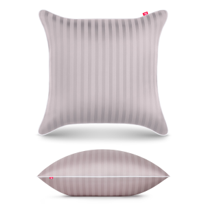 Poszewka adamaszkowa 40x40 cm pudrowy róż - 100% bawełna premium