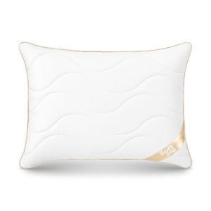 OUTLET Poduszka bawełniana PREMIUM SATEEN 40x60 cm, antyalergiczna, pikowana