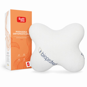 Poduszka ortopedyczna do spania 50x58 cm Bioprotect