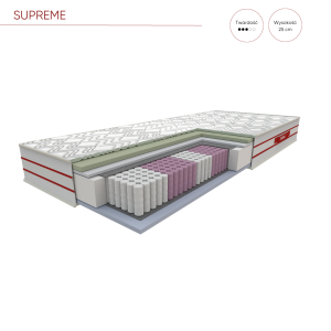 Materac Kieszeniowy Multipocket SOFTIMI SUPREME 120x200