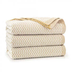 Ręcznik bawełniany BOHO PLUSH 50x100 beżowy