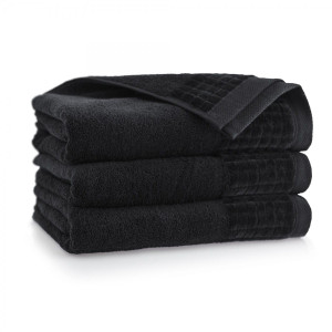 Ręcznik bawełniany ELEGANT PLUSH 70x140 czarny