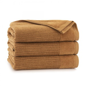 Ręcznik bawełniany ZEN PLUSH 70x140 jasny brąz
